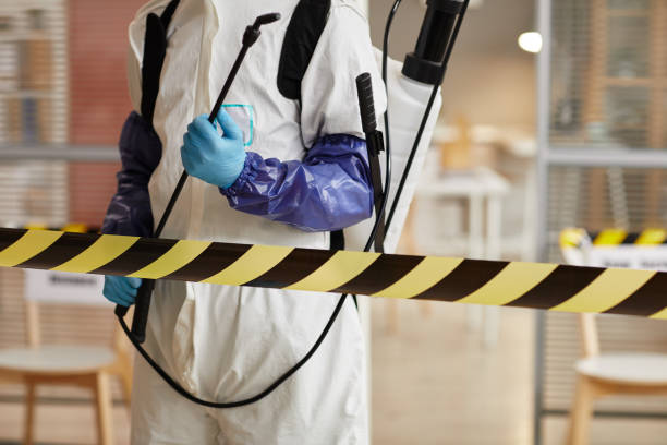 Professional Unattended Death Cleanup technician working in Banquete, TX